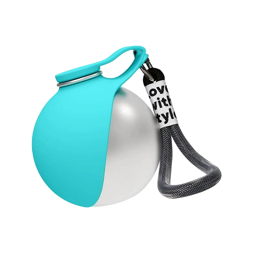 MyLuraa  2-in-1 Dog Water Bottle – No-Spill, One-Handed Dispensing for Walks & Hikes