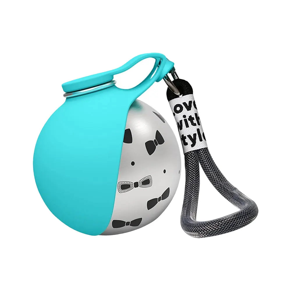 MyLuraa  2-in-1 Dog Water Bottle – No-Spill, One-Handed Dispensing for Walks & Hikes